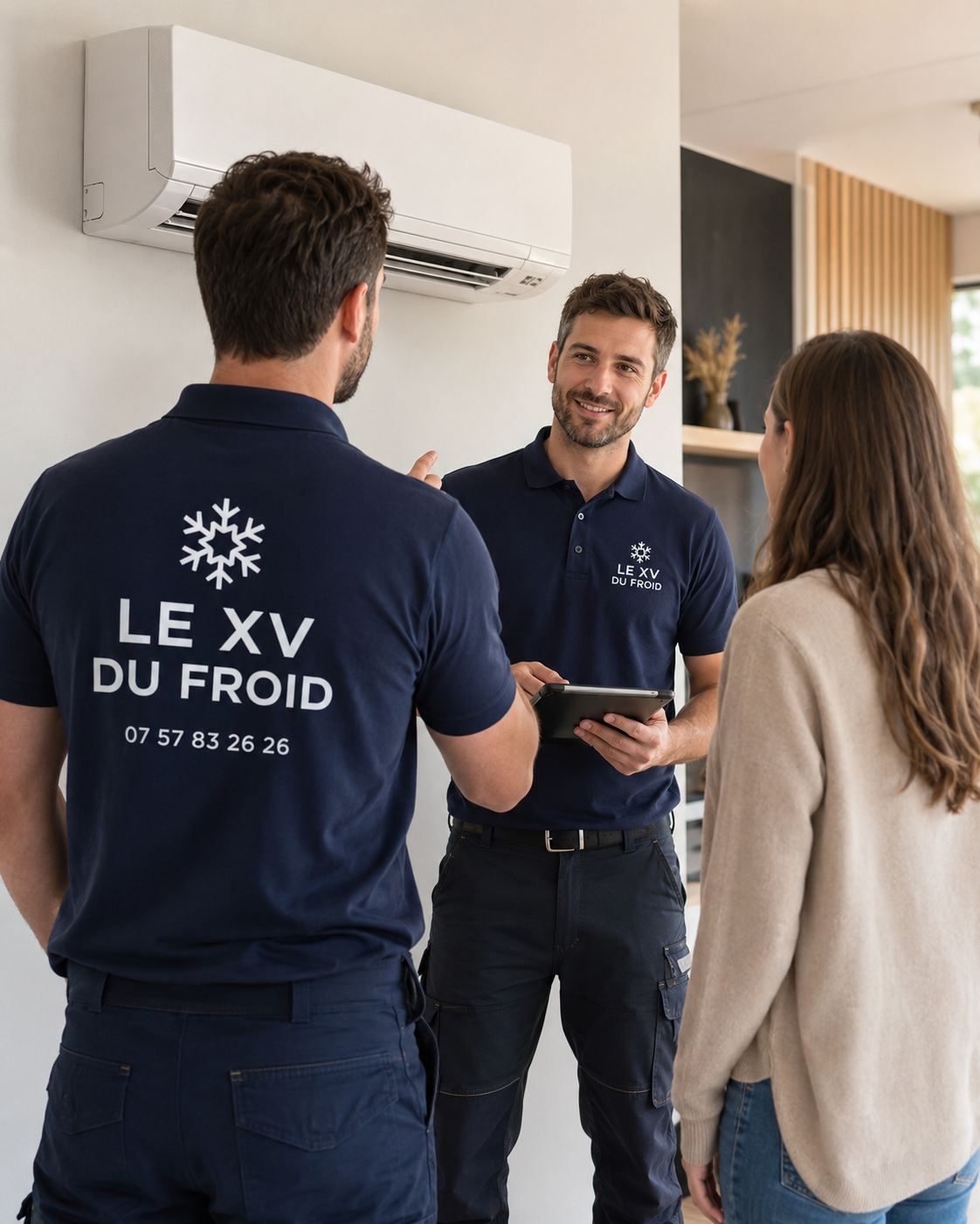 Installation de climatisation dans un logement